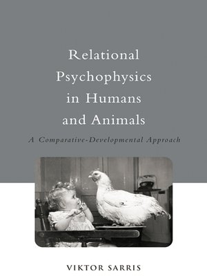 cover image of Relational Psychophysics in Humans and Animals